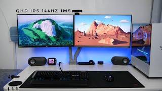 LG UltraGear IPS 27 QHD 144Hz 1ms HDR10 Gaming Monitor Review 27GN800-B