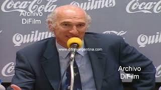 Carlos Bianchi sobre expulsion de Palermo - Triunfo contra Velez 2000