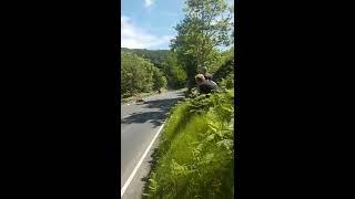 Guy Martin Crash  Isle of Man TT 2017  Honda Superbike