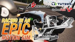 Tatuus FA01 at Oulton Park in Assetto Corsa  2 DOF motion simulator wind sim and bass shaker