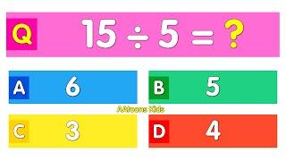 Quiz Time  Math Quiz for Kids  Division Quiz for Kids  Mental Math Quiz for Kids