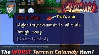 Terraria calamity mod still has some strange illogical items from the past and future...