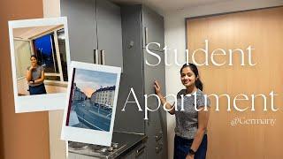 Student Apartment in Germany  360€ Studio Apartment  Amenities in 19 sqm studentenwohnung