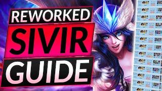 NEW SIVIR GUIDE REWORKED Abilities Combos Mechanics Tricks and Builds - LoL ADC Tips