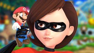 Elastigirl VS Super Mario