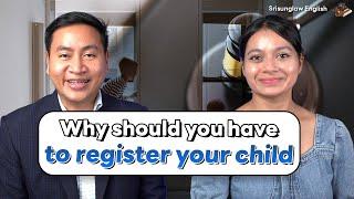 Why should you legally register your child in Thailand ? eng - Thai sub