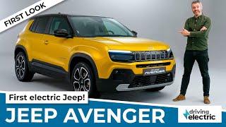 New 2023 Jeep Avenger First-look at 4x4 brand’s first-ever EV – DrivingElectric