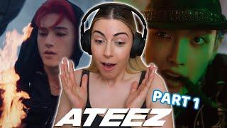 k-pop newbie reacts to ATEEZ bouncy guerrilla wonderland halazia *k-pop reaction*