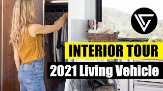 Adventure Awaits Full Interior Tour of 2021 Living Vehicle