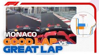 Good Lap Vs Great Lap With Ferrari  2022 Monaco Grand Prix  Workday