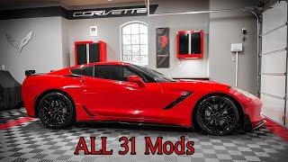 From Bland to Grand C7 Corvette With 31 MODS