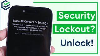 2022 iPhone Security Lockout? How to Get into Locked iPhone 14 - 4 Ways