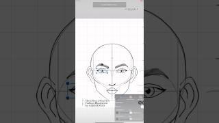 Sketching Head for Digital Fashion Illustration #fashiondesigner #fashionsketch