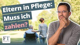 Eltern pflegebedürftig Eigene Geldanlage in Gefahr?