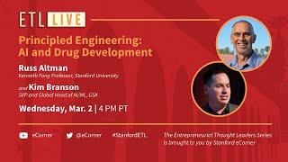 ETL Speaker Series Russ Altman Stanford University and Kim Branson GSK