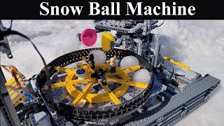 Lego Snow Ball Machine