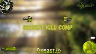 DYNAST.IO GAMEPLAY HiGHEST KILL COMP IN 2024 - САМЫЙ ВЫСОКИЙ УБИЙСТВЕННЫЙ КОМП В 2024 ГОДУ