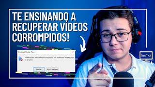 Como recuperar vídeos CORROMPIDOS MP4 AVI MOV com programa gratuito