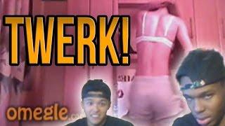 TRANNY TWERKING?? on Omegle  Omegle Chillin