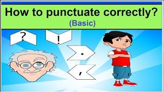 English Grammar How to punctuate the sentence correctly  Basic 