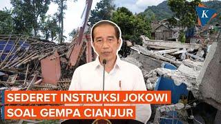 Jokowi Janjikan Bantuan Rp 50 Juta hingga Imbau Bangun Rumah Standar Anti-gempa