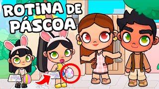 ROTINA DE PÁSCOA EM BUSCA DOS OVOS SECRETOS   PAZU AVATAR WORLD ROTINAS E HISTÓRIAS