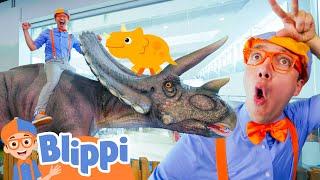 Talk to the Dinosaurs with Blippi   Educational Videos for Kids