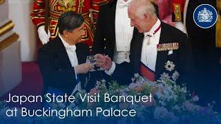 Japan State Visit Banquet at Buckingham Palace
