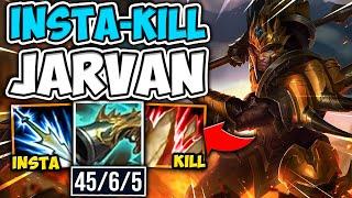 I DROPPED 45 KILLS WITH NUCLEAR JARVAN IV EVERY ULT NUKES FOR 2000 DAMAGE - League of Legends