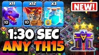 EPIC STRATEGY  Th15 Dragon Attack Strategy  Th15 Dragon  Best Th15 Attack Strategy