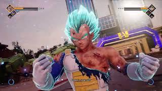 JUMP FORCE  Vegeta Vs Team Naruto