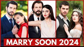 Famous Turkish Actors Who Get Marry Soon in 2024  Most Handsome Turkish Actors 2024