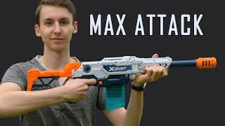 Max Attack XShot - Unboxing Review & Test  MagicBiber deutsch