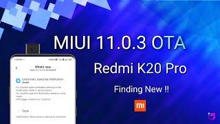 Redmi K20 Pro got MIUI 11.0.3 Global Stable update - Whats New