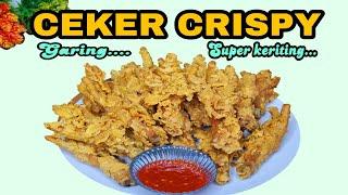 CEKER CRISPY SUPER GARING    SEKALI CELUP LANGSUNG GIMBAL