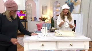 Barefoot Dreams CozyChic Vail Ankle Socks on QVC