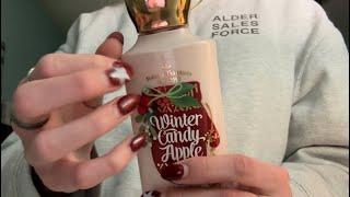 ASMR Tapping on perfumes + lotionsno talking