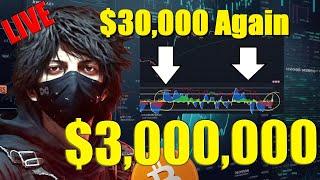 LIVE $3000000 Million Dollar Bitcoin PUMP to $30000 LONG Trade