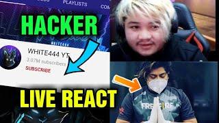 White444 Hacker?? Live Proof  Asian Gaming Got Scammed?  Pakistani Server Free Diamonds Bug 