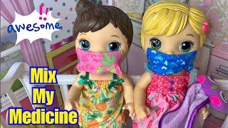 Baby Alive Mix my Medicine compilation two videos in one BABY ALIVE VIDEOS