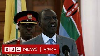 Kenya protests were treasonous says William Ruto - BBC Africa