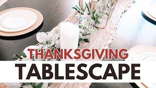 FALL TABLESCAPE   Thanksgiving Table Decor  Fall Decor 2023