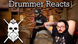 Drummer Reacts to El Estipario Sibarianos Drum Cover of Godzilla by Eminem