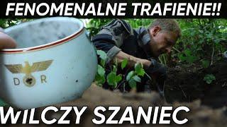 WILCZY SZANIEC-PIERWSZE ZŁOTO  POZŁACANE WYPOSAŻENIE WOLFSSCHANZE  SAPER TRAFIA MITROPE