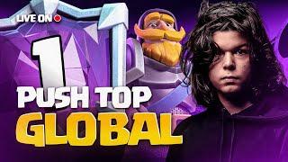 PUSHING ON TOP LADDER IN CLASH ROYALE