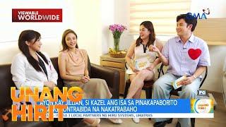 Abot-Kamay Stars Jillian Ward at Kazel Kinouchi sa Unang Hirit  Unang Hirit