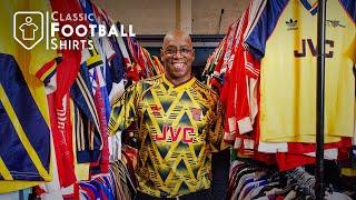 My Classic Football Shirts Warehouse Tour  Ian Wright