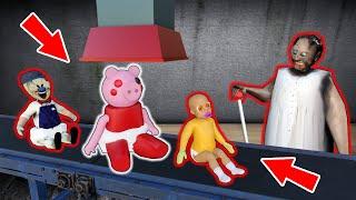 Granny vs baby Piggy baby Ice Scream - funny horror animation parody all series about Piggy