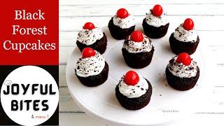 Black Forest Cupcakes in Tamil  Black Forest Cupcakes Seivathu Eppadi