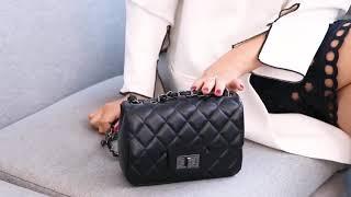 Luxury rhombic chain chic bag